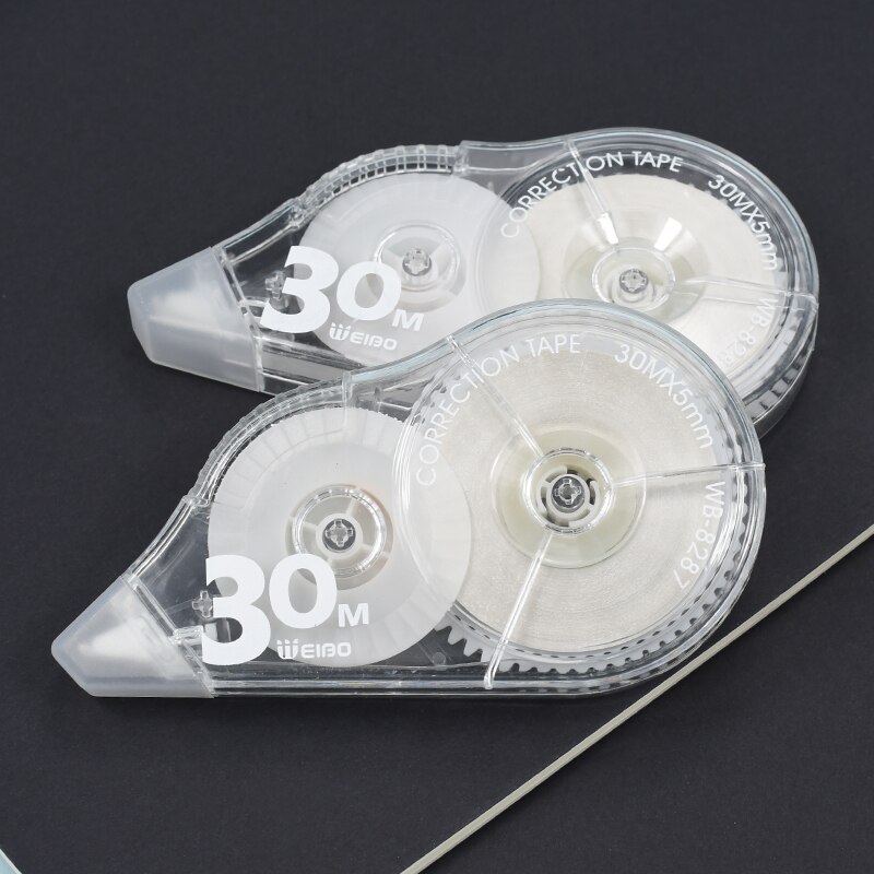 30M White Out Correction Tape School Office Supplies White Out Correction Tape-belt One Piece Op packing