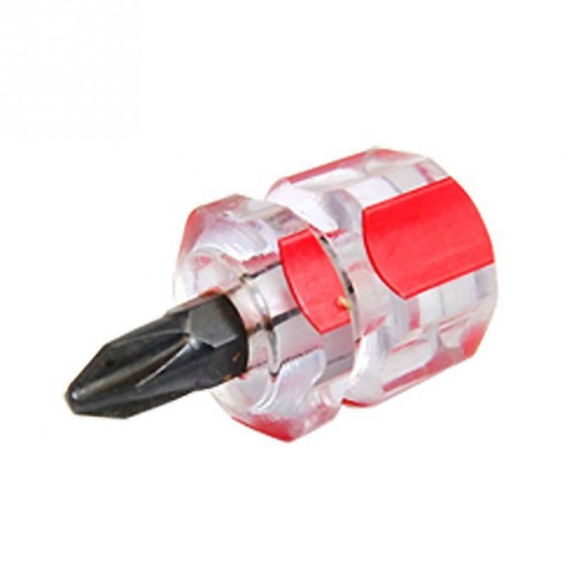 Mini Screwdriver Home Short Metal Slotted Screwdriver Ultrashort Screw Driver Screwdrivers Repairing Hand Tool