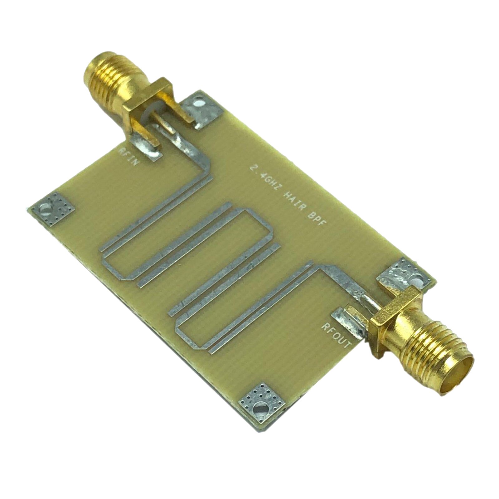 Copper 2.4GHZ Microstrip Bandpass Filter Replace Accessories Parts Practical Filter