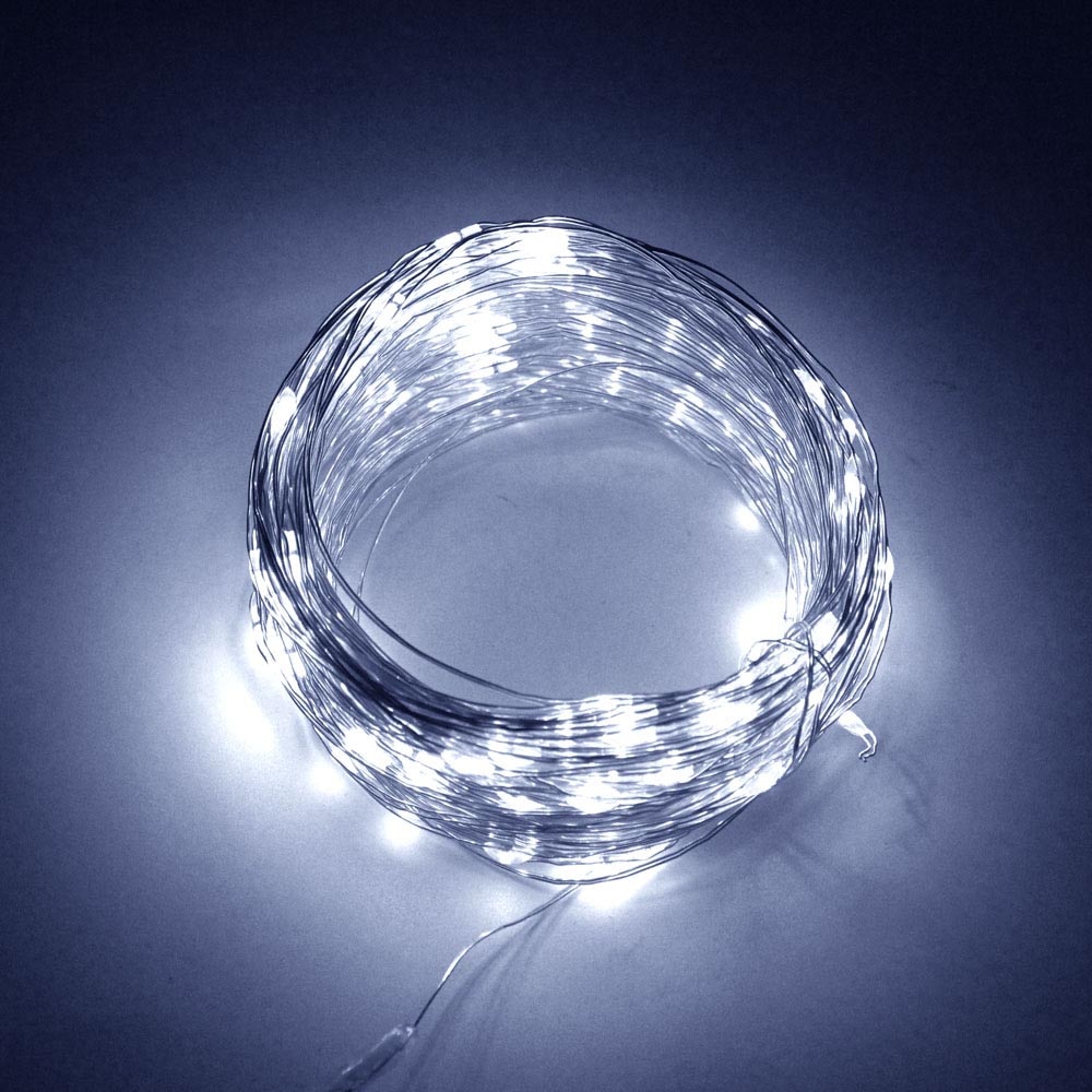 Udendørs 10m 20m solcellelampe led string lys flash 100/200 leds fairy guirlande vandtæt til jul hjem bryllup dekoration