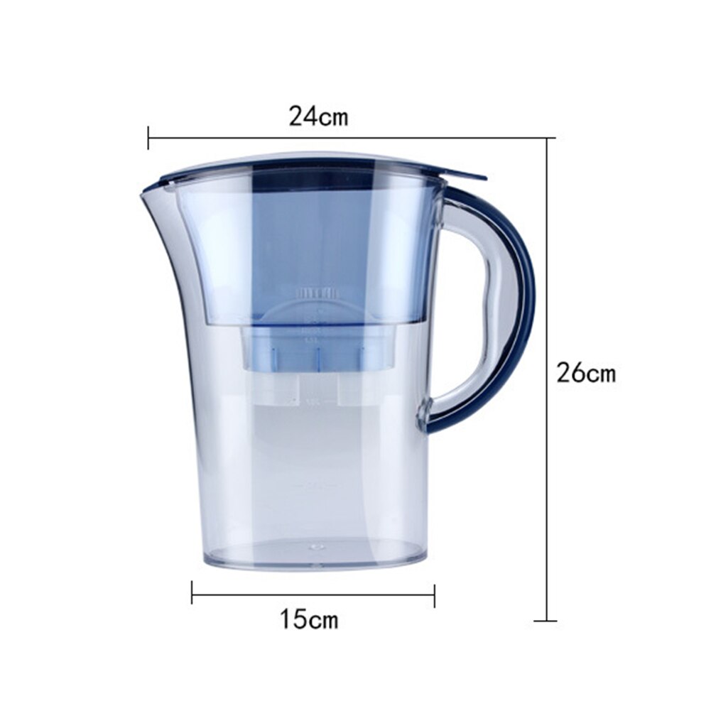 2.5l husholdning aktivt kul køkken koldt vand filter renser kedel kop til sundhed køkken hjemmekontor filtre