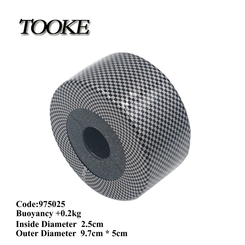 Flotador de espuma de alta densidad para brazo extensible de Buceo Submarinismo Housing: 9.7cm dia x 5cm L