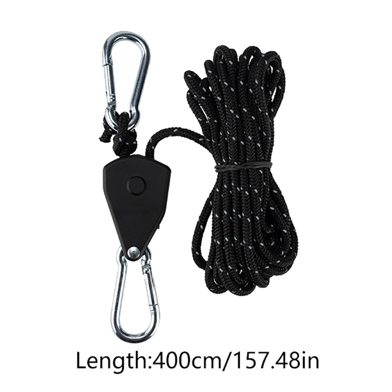 Verstelbare Katrolhaak Camping Tent Vastbinden Touw Spanner Ratel Hangers Luifel Touw Haak Luifel Gesp