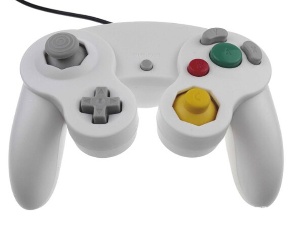 Wired Gamepad Voor Nintend Ngc Gc Voor Gamecube Controller Voor Wii Wiiu Gamecube Joystick Joypad Game Accessoire: WHITE