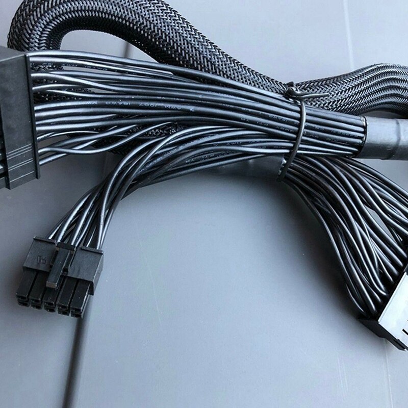 18 P + 10 PIN to 24 PIN Mother Board Cable Replacement for EVGA Supernova 650 750 1000 G2 G3