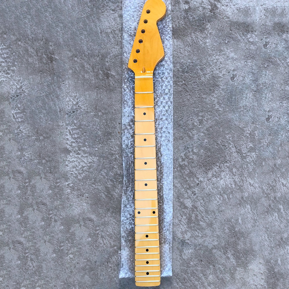 22 Frets Replacement Maple Neck Fingerboard Strat ST Stratocaster with Back Midline electric guitar replacements guitar supplies