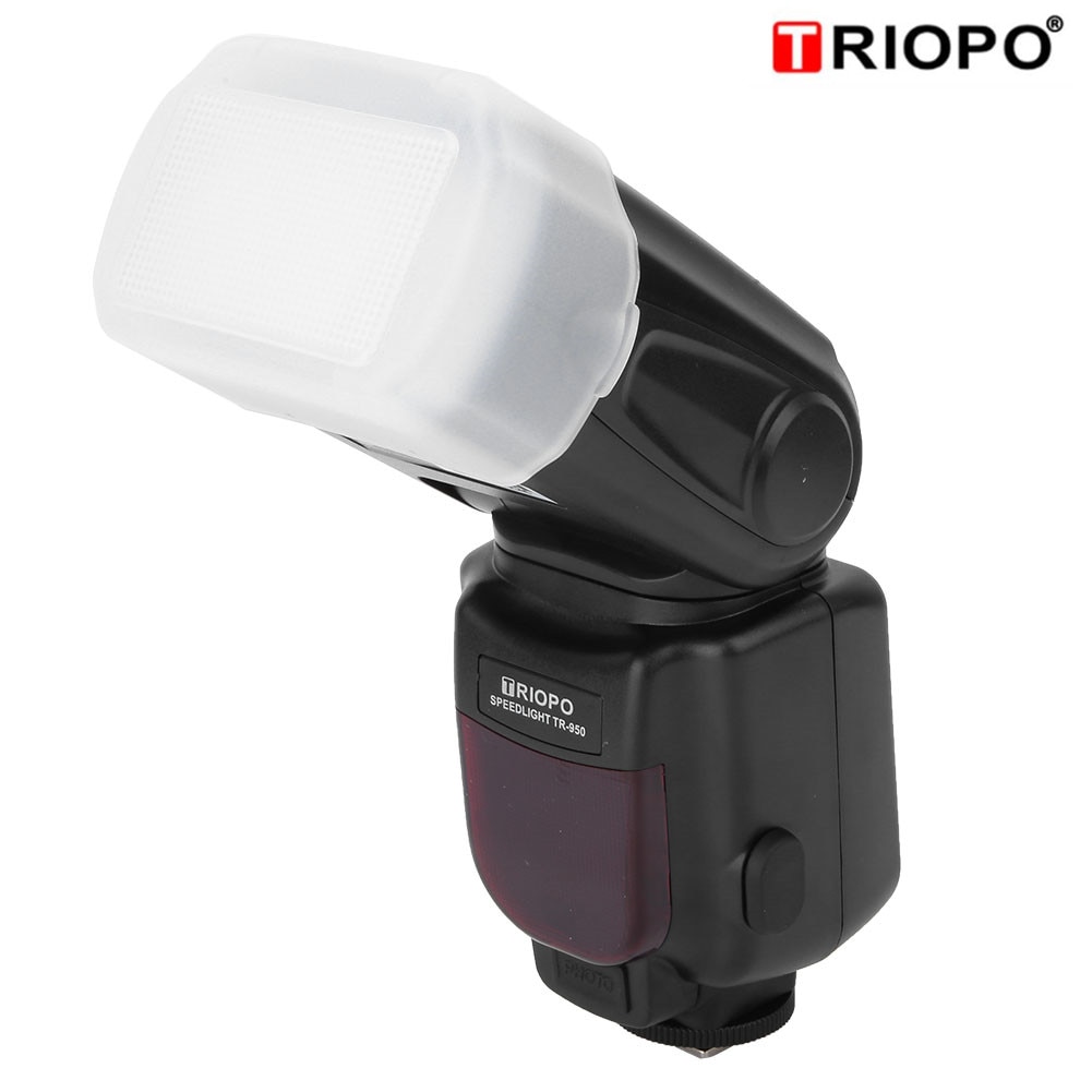 Triopo tr -950 flash lys på kamera ekstern speedlite speedlight til canon til nikon flash kamera dslr speedlite