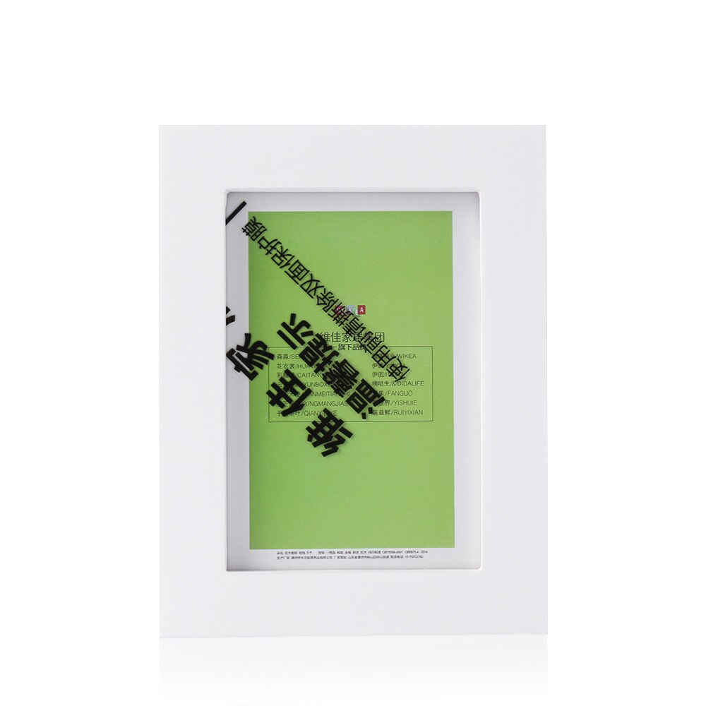 A3 A4 5/6/7/8/10 inch Rectangle Photo Frame Picture wood Wood Effect Wall Mounted Wedding Decor home Decor: White / 6inch