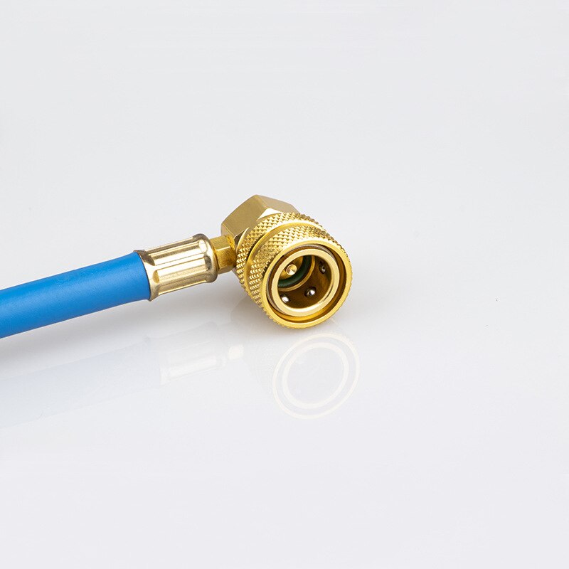 Freon  r134a airconditioning hosh airconditioning vulslang meetinstrument  r134a koelmiddel open klep vulleiding