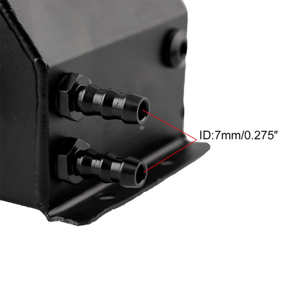 Motor bil oljetank kan behålla 1l aluminium anodiserad aluminium reservdelar