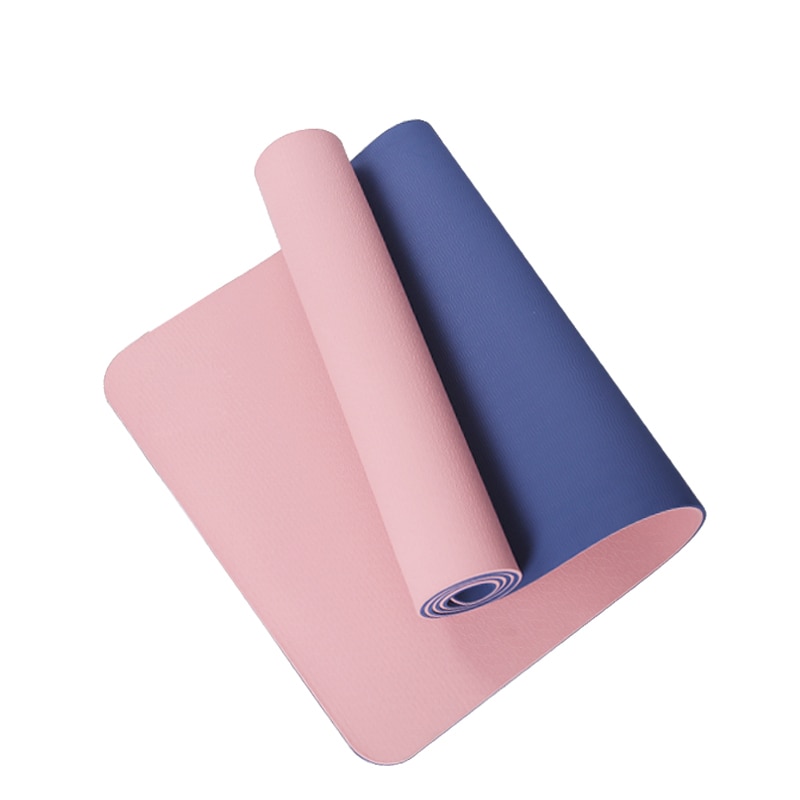 183*61*0.6cm skridsikker yogamåtte 6mm tpe sportsyogamåtter til fitness pilates gymnastik colchonete pude med yogataske rem