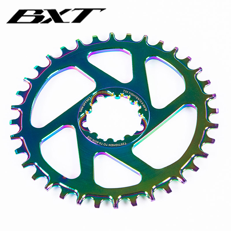 BXT 32T 34T 36T 38T vtt vélo de route manivelle en alliage d'aluminium roue à chaîne simple plaque plateau pour gx xx1 X1 x9 GXP