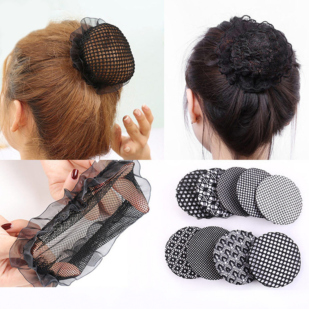 Filets pour cheveux invisibles pour femmes, coiffure disque de Ballet pour cheveux, accessoires pour cheveux, danse sportive à la