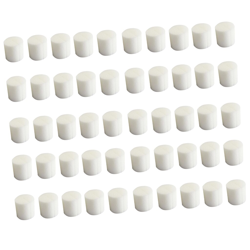 Éponge blanche de culture hydroponique | Mini-insertion, mousse de collier de clonage végétal, mousse Durable de chauffage, mousse à col hydroponique
