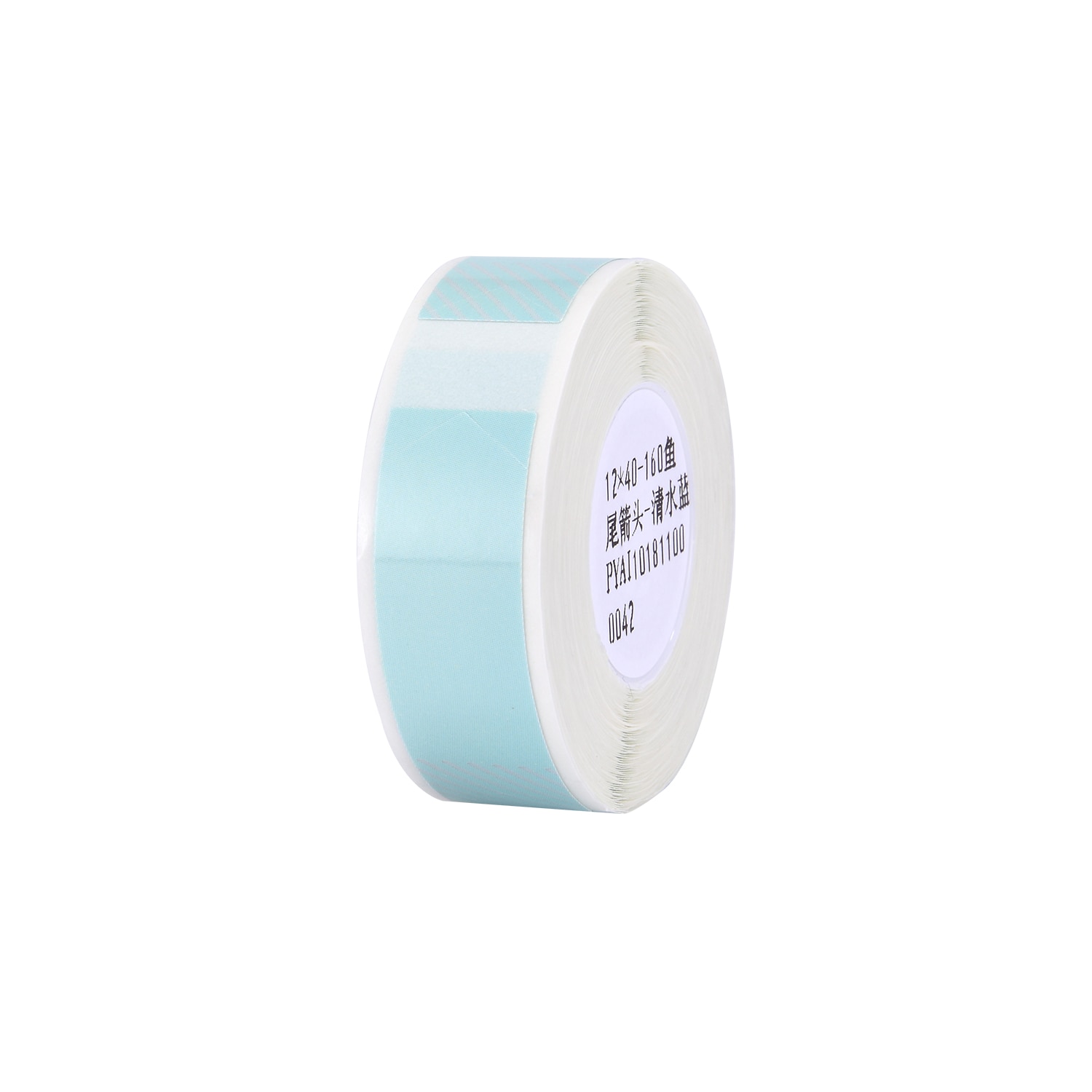 12*40mm 160 Uds./rollo de impresión etiqueta papel térmico código de barras precio tamaño nombre etiquetas en blanco resistente al agua resistente a rasgaduras para el hogar