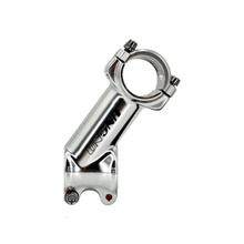 Bicycle Parts Of Bicycle Stem Bicycle 35 Degree Aluminum Stem MTB/Road Bike Raise Handlebar 70/90/110mm Suitable Bicycle Handle: Silver31 8 90mm