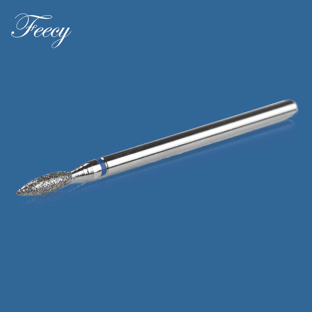 1pc Diamant Fräsen Cutter für Maniküre Nagel Bohrer Pediküre Häutchen Entfernen Clean Tool Nagel Datei Rotary Grate Dill bits 3/32&quot;: V