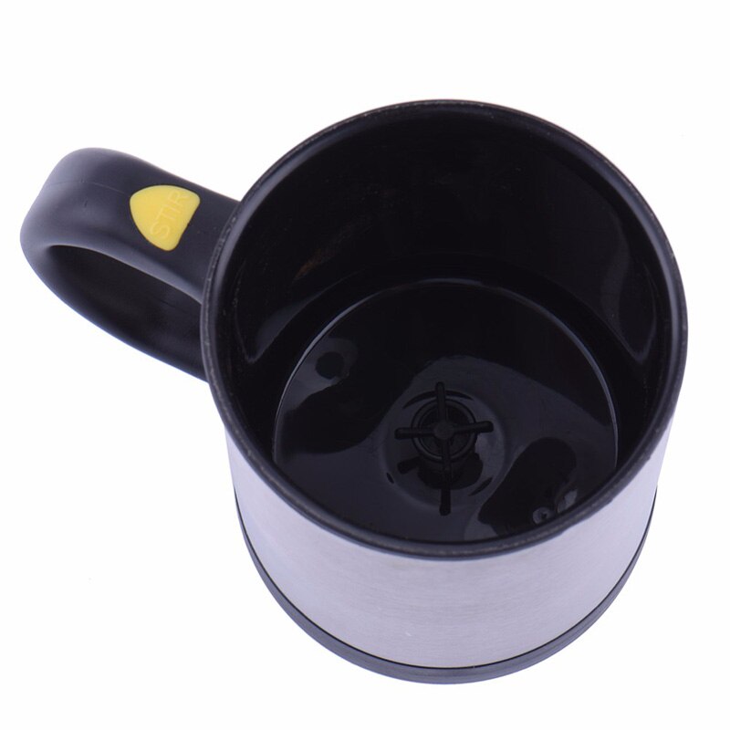 400ml smart kopp automatisk självrörande mugg kaffe mjölkblandning mugg kopp stål termisk kopp elektrisk lat dubbelisolerad maskin