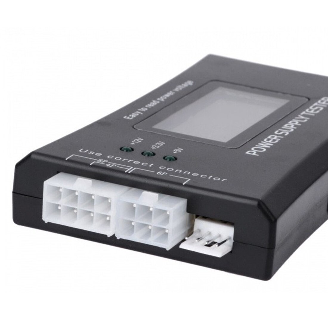 Digital LCD Power Supply Tester Multifunction Computer 20 24 Pin Sata LCD PSU HD ATX BTX Voltage Test Source