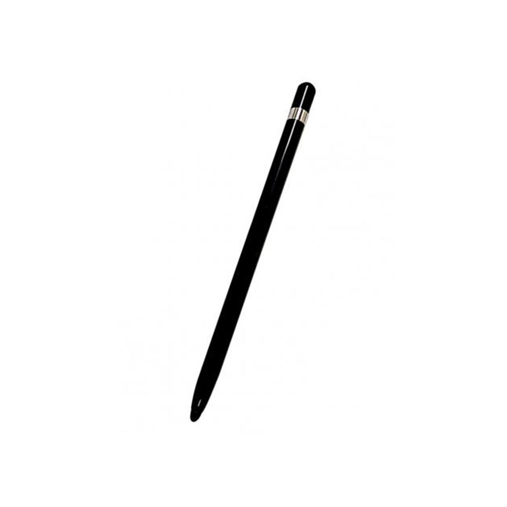 Dual Heads Stylus Tablet Pen Replacement Soft Nib Writing Drawing Capacitive Touch Screen Pencil Pink: black