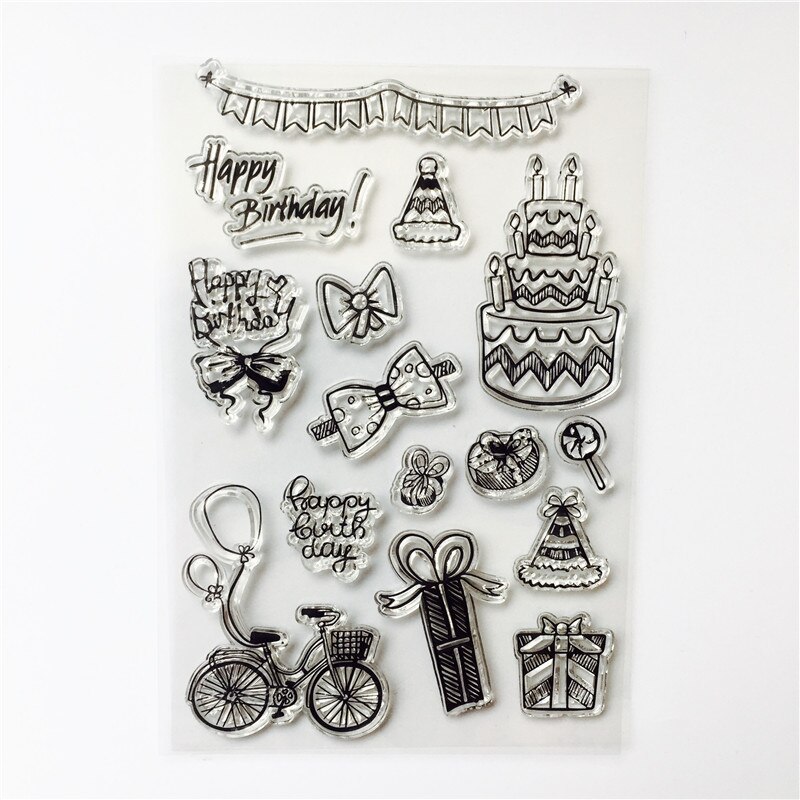 Wijn fles Siliconen Clear Postzegels voor Scrapbooking DIY Album Card Decoratie Embossing Map Craft Rubber Stempel Mallen: FZ142