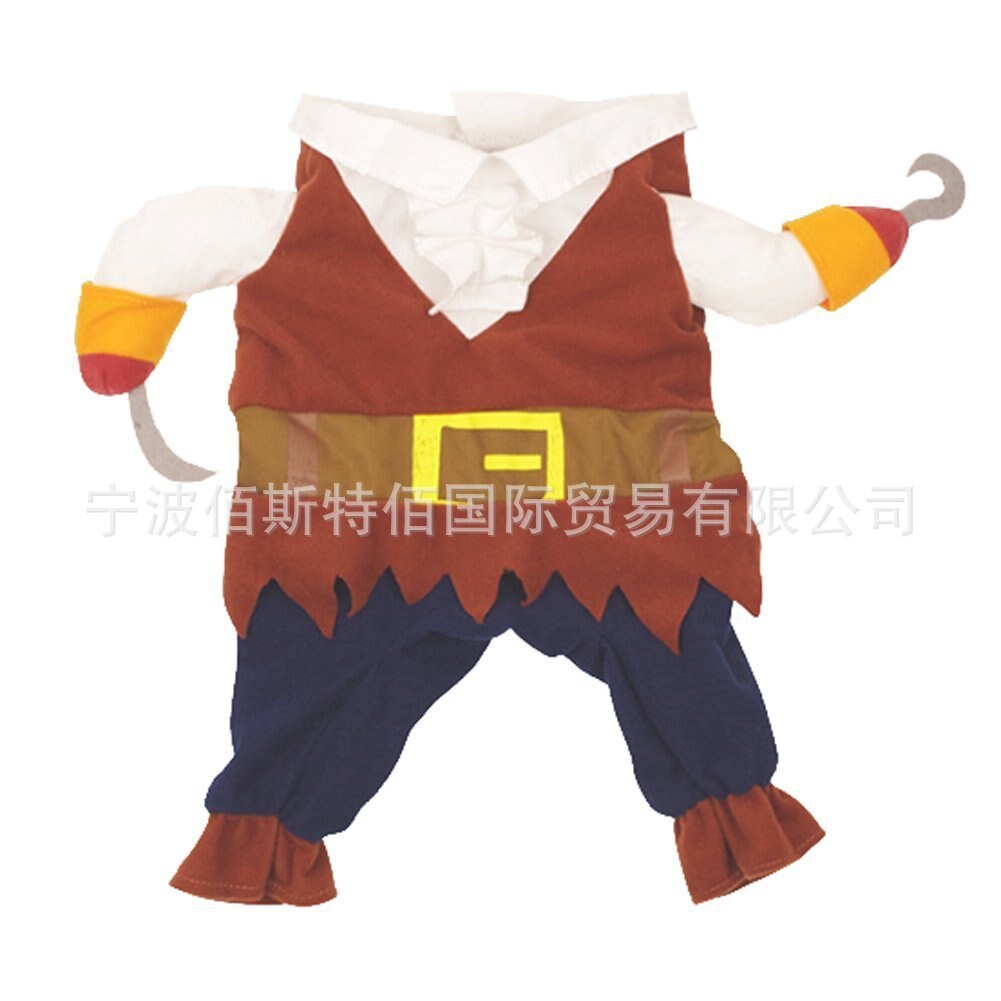 S/M/L/Xl Hond Kat Kleding Kostuums Piraat Kleding Suits Halloween Kostuums Twee Legged Kleding hond Kostuums