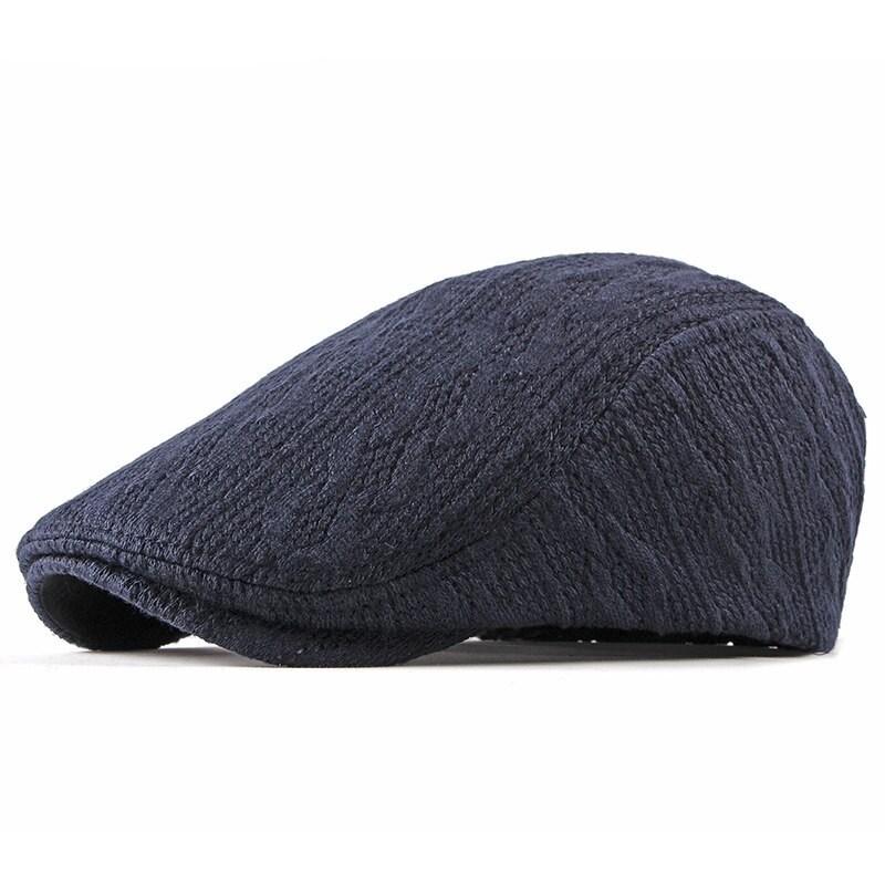 Fibonacci dames heren krantenjongensmuts breien nylon baret mutsen voor heren herfst winter platte petten