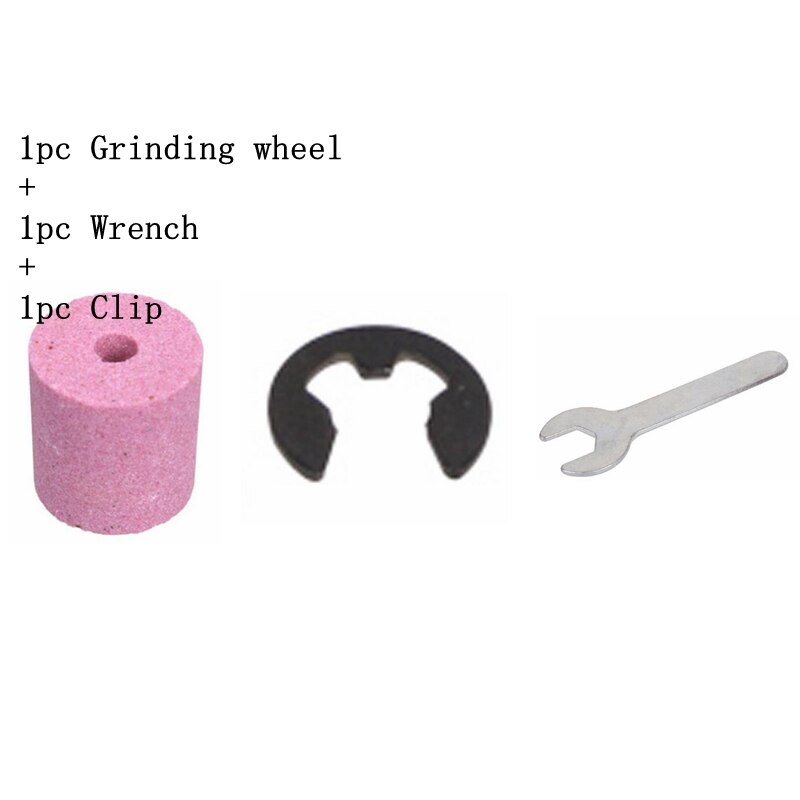 Drill Bit Sharpener Portable Drill Grinding Tools Corundum Grinding Wheel Drill Bit Sharpener Titanium Drill Bit Power Tools Kit: Set A