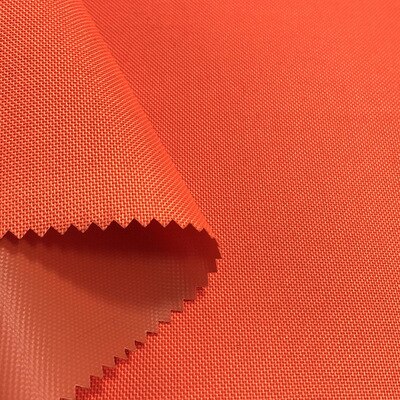 600D Thick Oxford Fabric Waterproof Solid PVC Coated Fabrics DIY Tents Bags Outdoor Shelter Canopy Anti Abrasion Strong Cloth: orange red