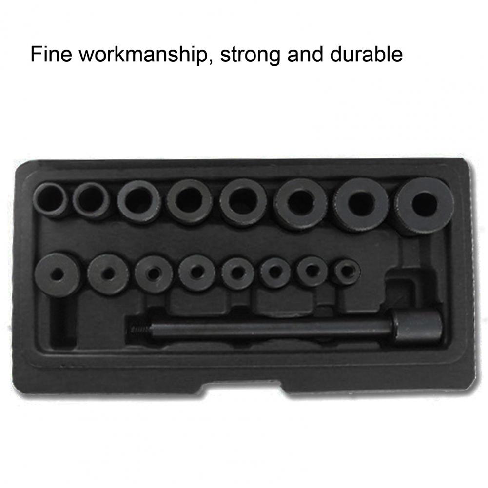 17Pcs Universal Centering Mandrel Clutch Alignment Tool Kit Installing Accessory Auto parts