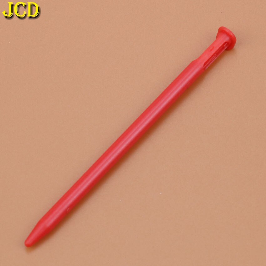 JCD 1 pcs 8 Kleur Game Console Plastic Touch Screen Stylus Pen Voor Nintend 3DS Game Accessoires: Rood