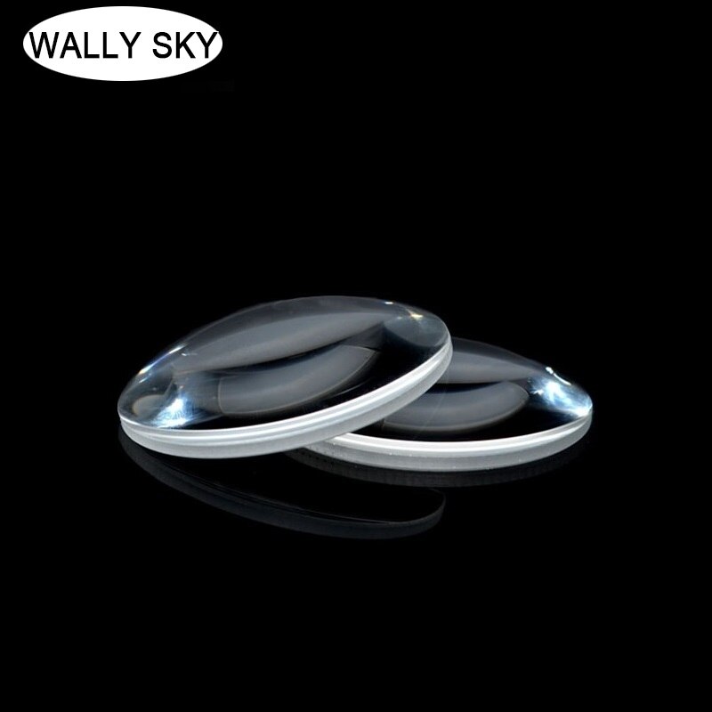 K9 optisk glasslinse plan konveks linsediameter 42mm konveks linse brennvidde 40mm spotlight bildebehandling eksperiment scenelys