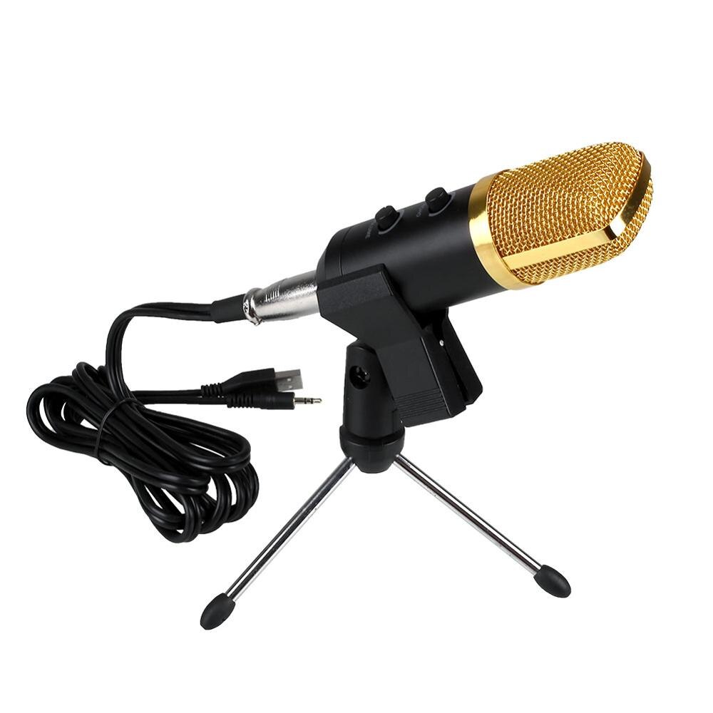 BM-100FX Reverb Recording Microphone USB Studio Co... – Grandado