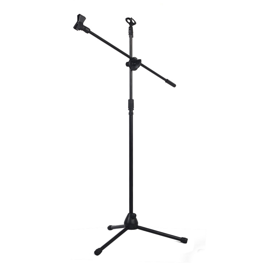 Professionele Microfoon Statief Swing Boom Floor Stand Verstelbare Microfoon Clip Houder Afneembare Stage Microfoon Stand
