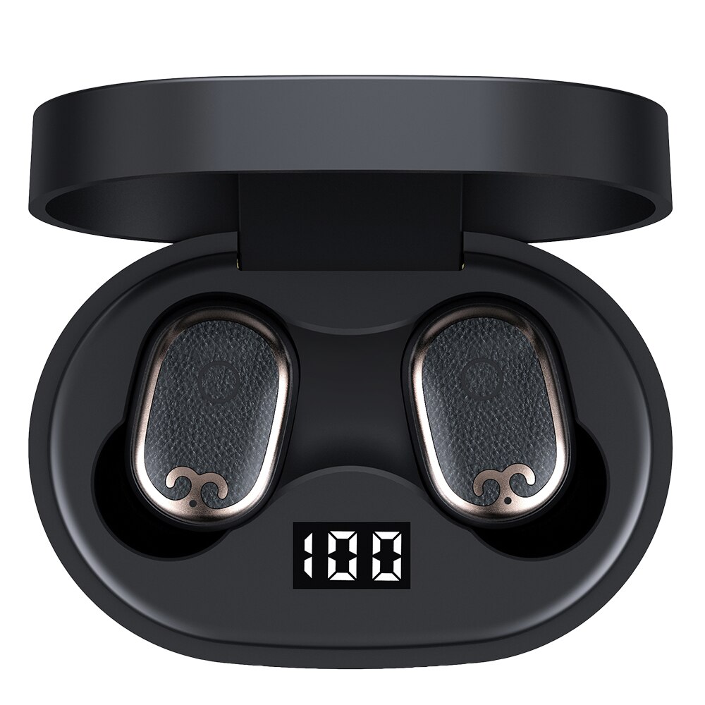 Draadloze oortelefoon voor in de auto, bluetooth 5.0 tws-headset, hifi-sportoordopjes, mini-oordopjes, ondersteuning voor ios/android