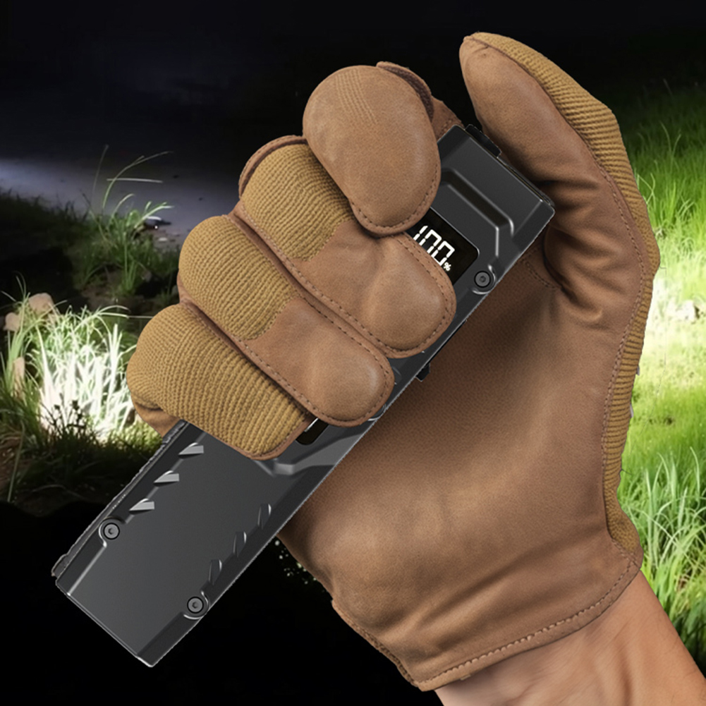 Ultraslanke zaklamp LED-superheldere zaklamp 1000 mAh Mini-kampeerlamp Noodverlichting voor buiten wandelen met penclip