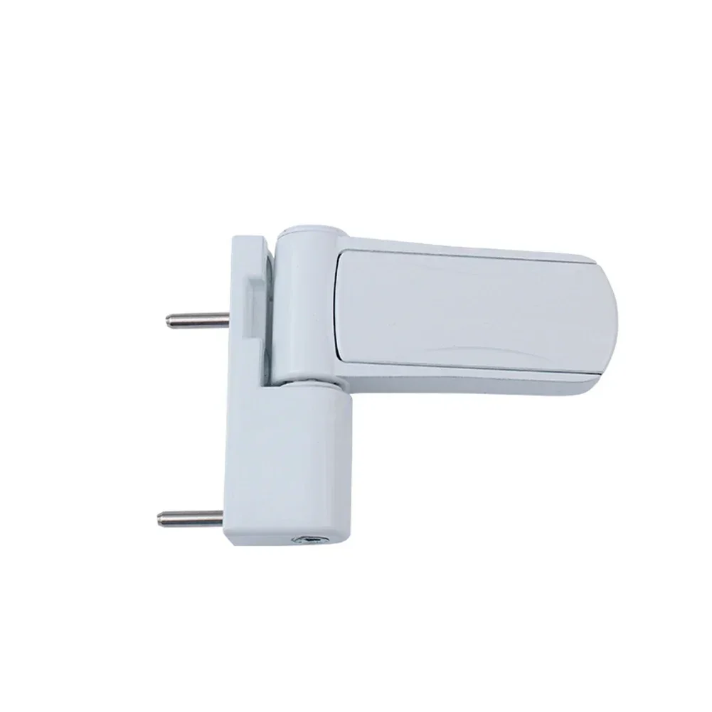 UPVC Door Flag Hinge Triad Adjustable For Double Glazing Doors Hinge Aluminium Profile Hydraulic Mute Buffer Hinge White
