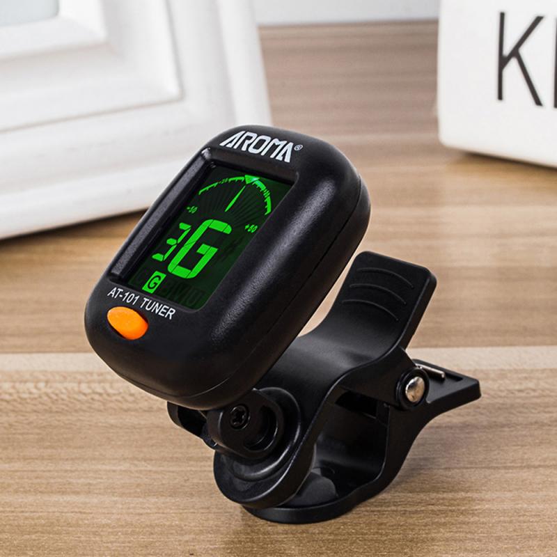 Instrument Accessories Tuner Digital Chromatic Clip-on Electric Tuner For Guitar Ukulele Violin