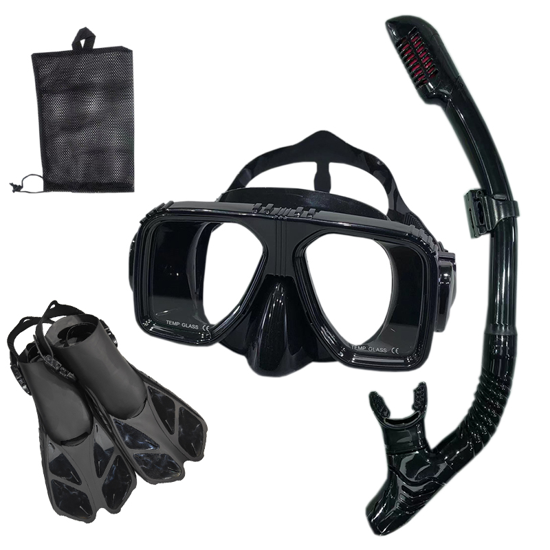 Máscara y gafas de buceo con snorkel, juego de tubo de natación para buceo, adulto, unisex