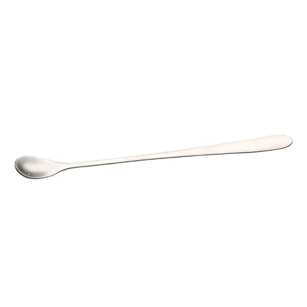 Stainless Steel Stirring Spoon Long Handle Dessert Cold Drink Tea Spoon 22cm