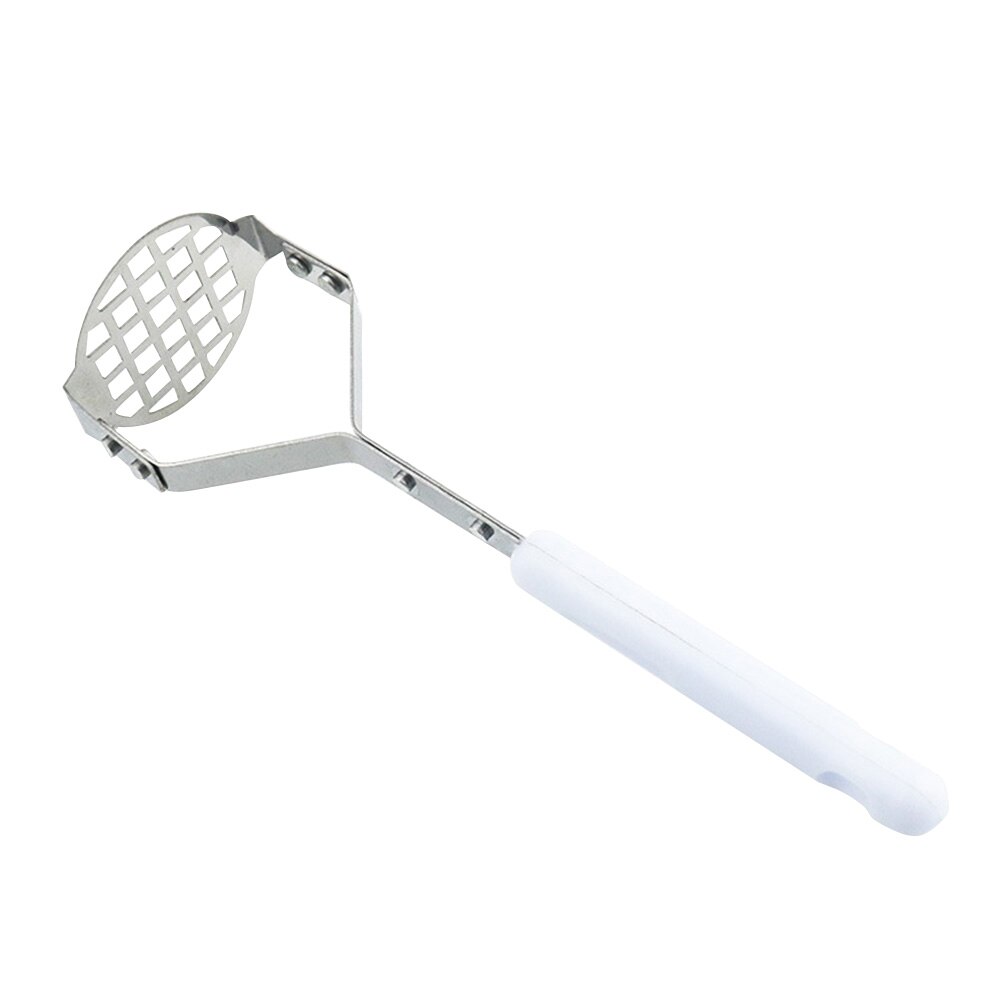 1pc machacador de papas Manual melón fruta barro de acero inoxidable empujador plancha para hacer puré de patatas vegetales prensa cocina trituradora gadgets