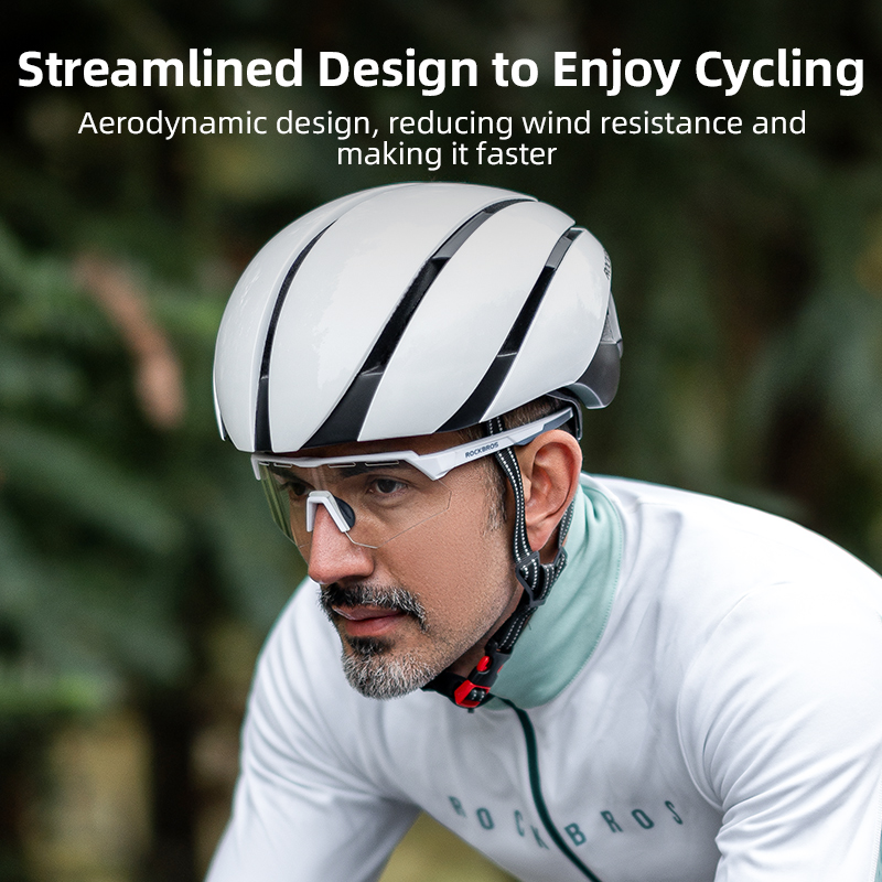 ROCKBROS Bicycle Helmet Ultralight Integrally-molded Breatheable Ventilation Aero Cycling Helmet Men Women MTB Road Bike Helmet