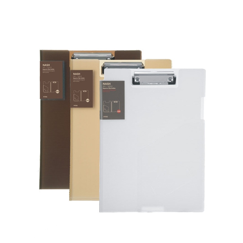 Coloffice A4 Transparante Map Eenvoudige Stijl Enkele Sterke Clip Menu Map Papier Opslag Studenten Briefpapier Kantoorbenodigdheden