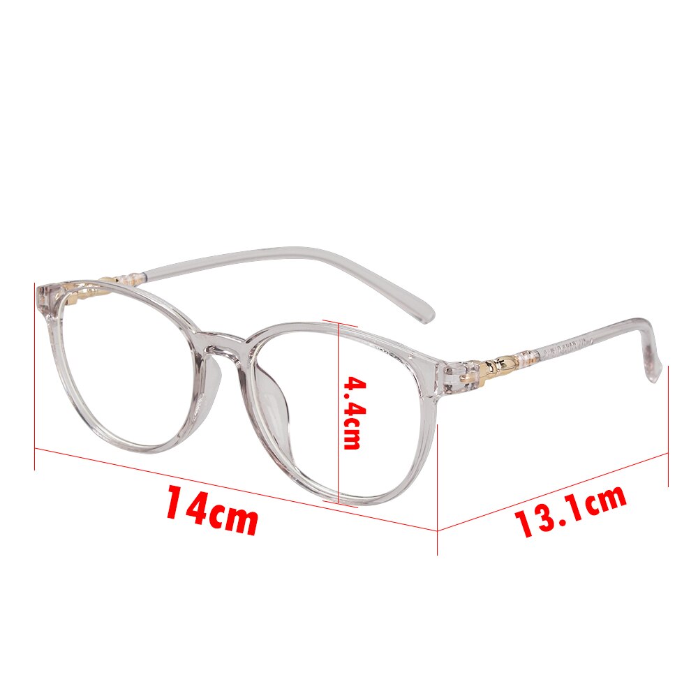 Retro Flat Lens Eyeglasses Transparent Computer Glasses Anti Blue Rays Spectacles Flexible Portable Glasses Accessories