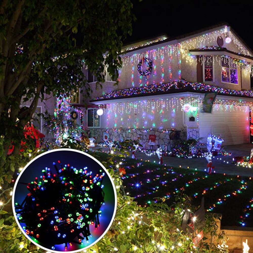 10 M Garland Kerstverlichting Rgb Led String Light Grandado 5079