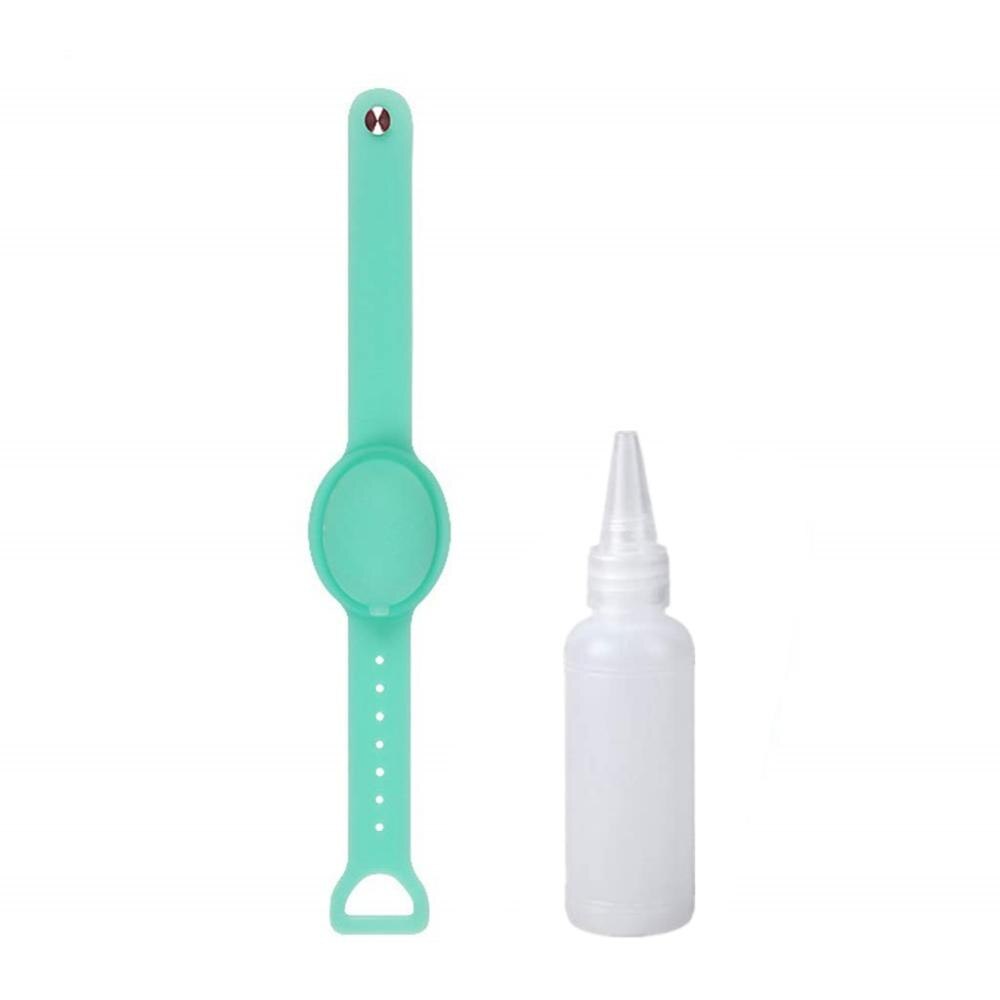 Adjustable Hand Sanitizer Wristband Hand Sanitizer Dispenser Bracelet Pumps Wristband Hand Dispenser With Refillable Bottle: A7