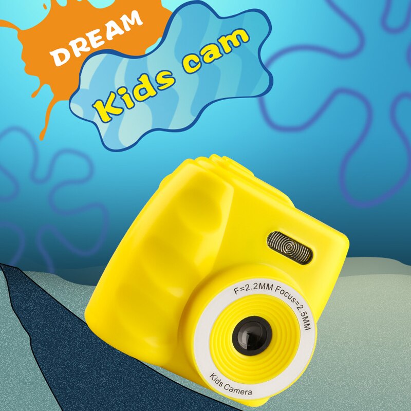 2.0 inch Screen Mini Kids Camera 1080P Video Camera 8MP Rechargeable Children Cartoon Digital Camera for Children Birthday