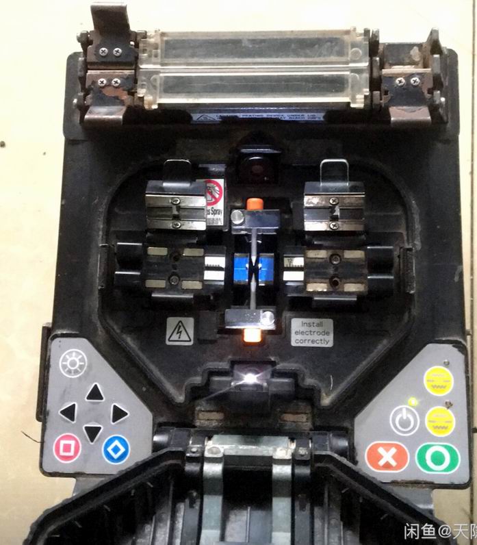 optisch Fiber Verschmelzung Spleißer TYP-39 T39 Gummi druck Pad EIN Paar