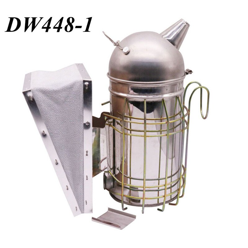 1 pcs Bee smokers Beekeeping tool Beekeeper dedicated to the apiary Aluminum and Stainless steel Bee tool Batteries not included: CW504