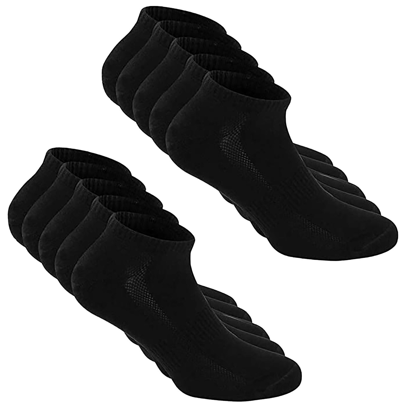 5 Pairs Of Men's And Women's Socks Breathable Sports Socks Solid Color Short Boat Socks Comfortable Cotton Socks